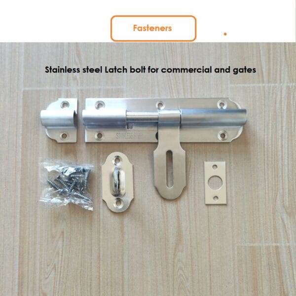 Heavy duty latch bolt for commercial 4/6/8/10/12 inches