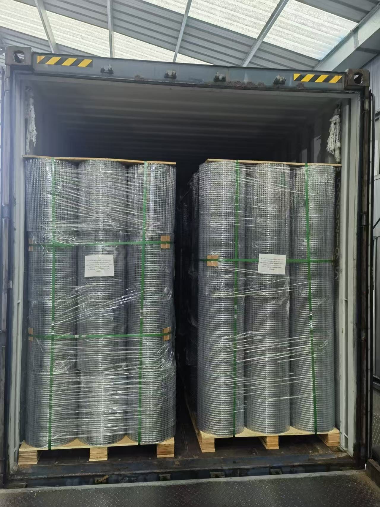 pallet loading wire square mesh